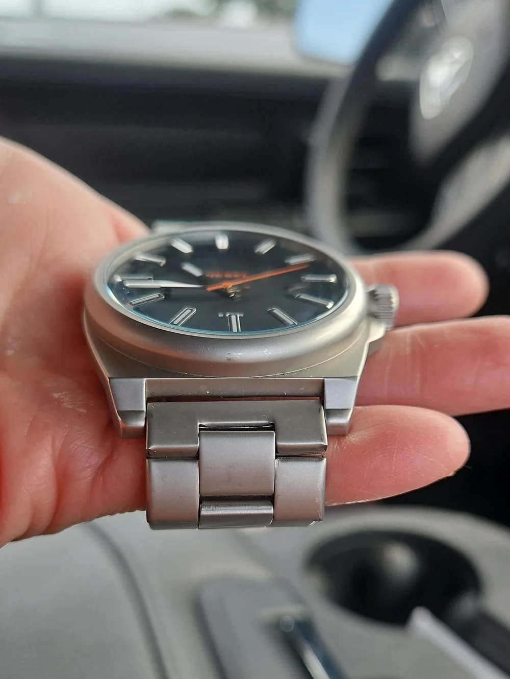 Diesel Men's Stainless Steel Watch - Black Dial